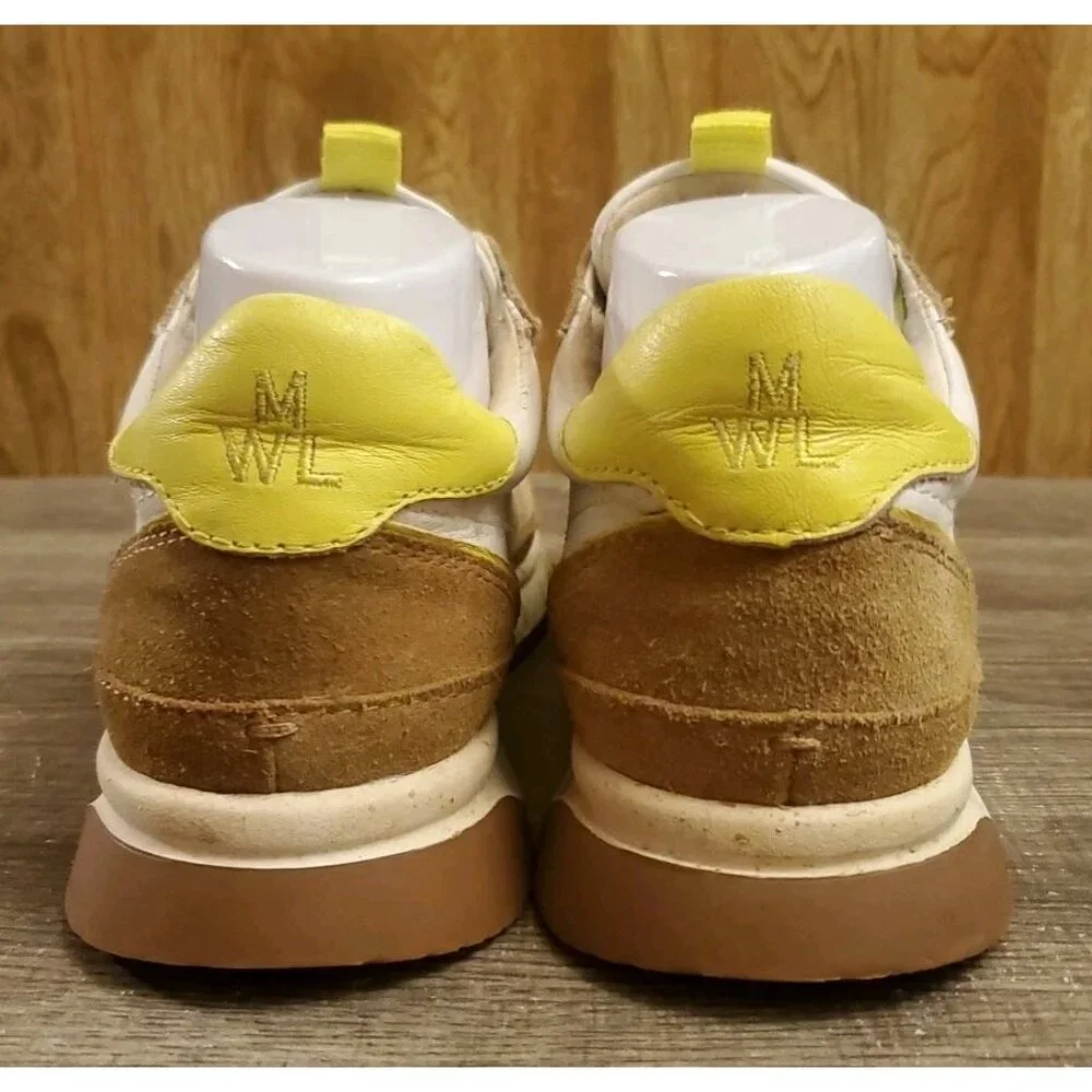 Madewell Kickoff Trainer‎ Sneakers Women’s 6.5 Brown White